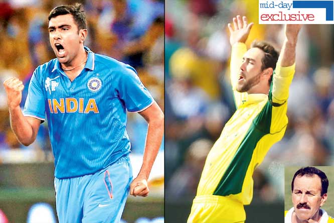 ICC World Cup: It's Ashwin vs Maxwell today says Bruce Yardley
