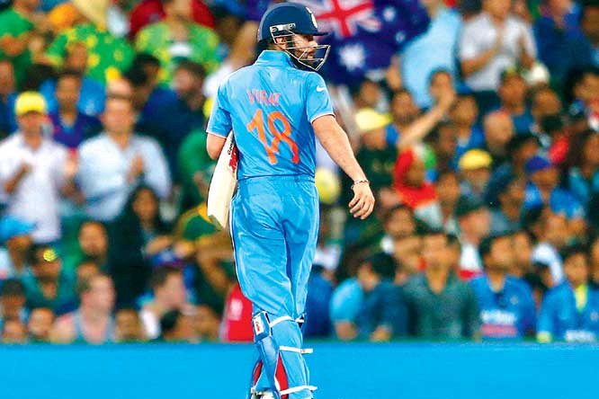 ICC World Cup: Virat Kohli failed when the chase mattered most