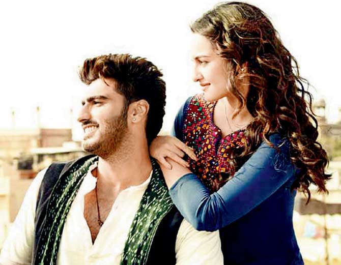 Arjun Kapoor and Sonakshi Sinha in Tevar which failed miserably at the BO
