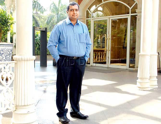 Gautam Padmanabhan, CEO at Westland Ltd, at the ITC Grand Central hotel, Parel. Pic/Shadab Khan