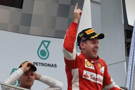 Formula One: Vettel stuns Mercedes in Malaysia
