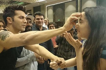 Shraddha Kapoor celebrates 26th birthday on sets of 'ABCD 2'