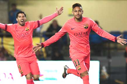 Cope del Rey: Barca into Cup final thanks to Neymar double