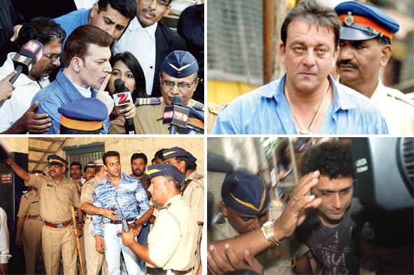 In pictures: Bollywood stars and their run-ins with the law