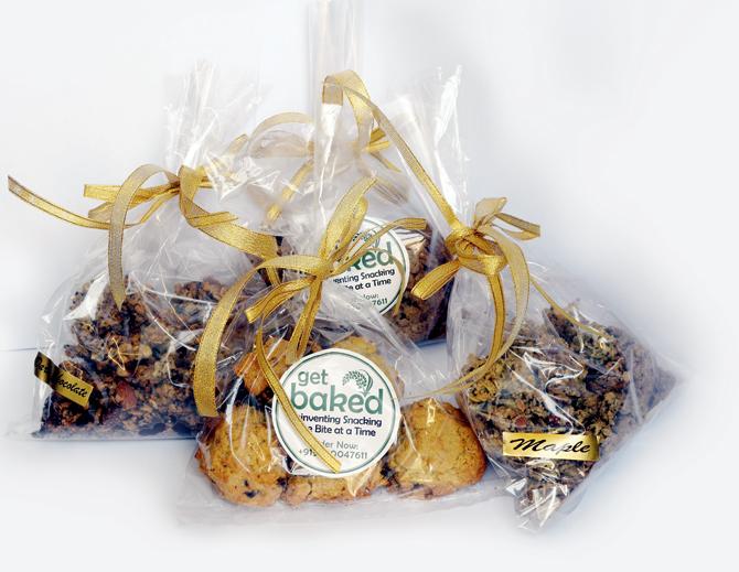 Get Baked’s packaged treats are perfect for the health-conscious foodie