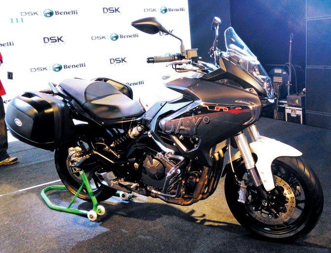 TNTGT, a 600 cc motorcyle. Pics/ Hassan M Kamal
