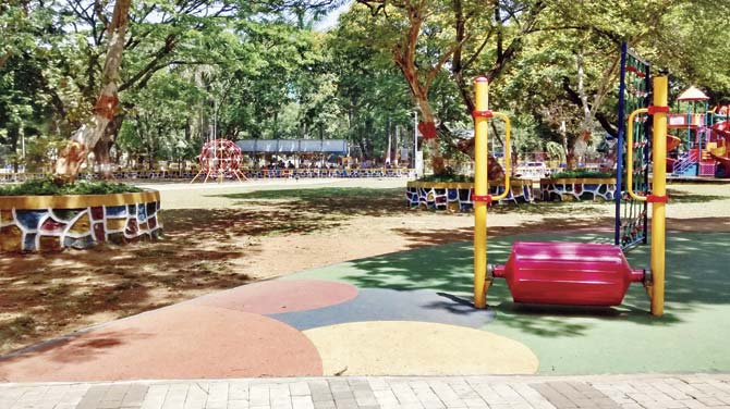 The same rubber mats had been installed at Five Gardens last year, whose revamp has been dubbed a ‘flop show’ by an activist