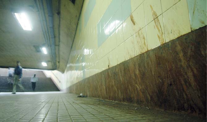 The gang rape took place on April 29, 2014 at the Churchgate subway. File pic for representation
