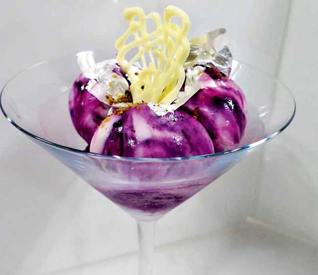 Gulkand Thandai Sorbet