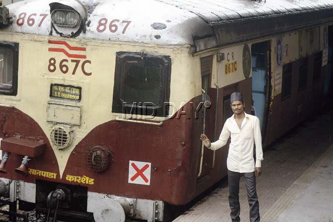 Hanif Sheikh at Reay Road station. Over three years after his infamous video, he hopes to channel his bravado to professional stunts in Bollywood
