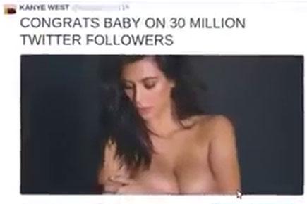 Kanye West tweets nude photos of Kim Kardashian