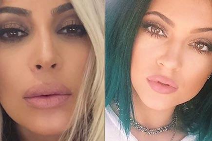 Who's got the perfect pout - Kim Kardashian or Kylie Jenner?