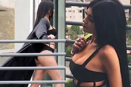 Kylie Jenner wears bondage bikini for sexy photo shoot