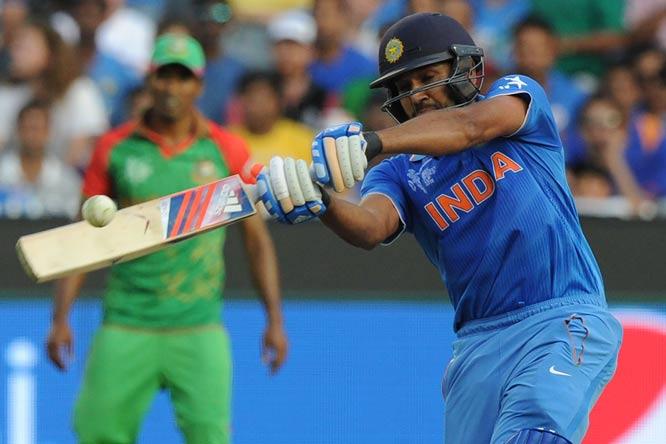ICC World Cup: Rohit Sharma's century mired in 'no-ball' controversy