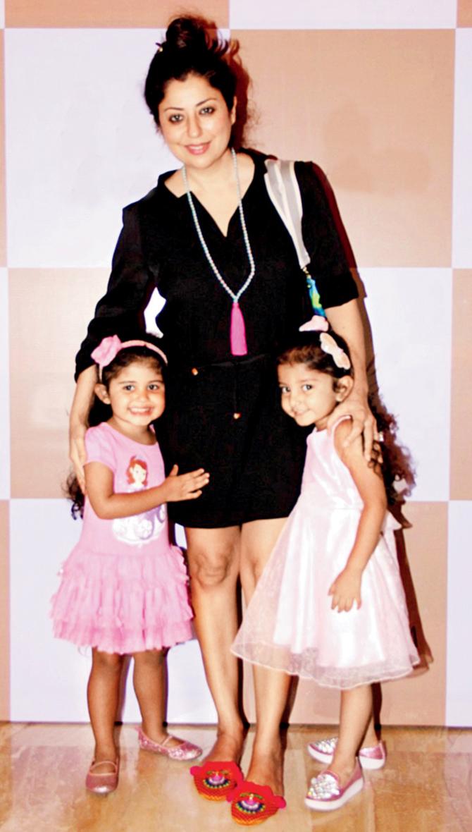 Sabina Singh with her daughter