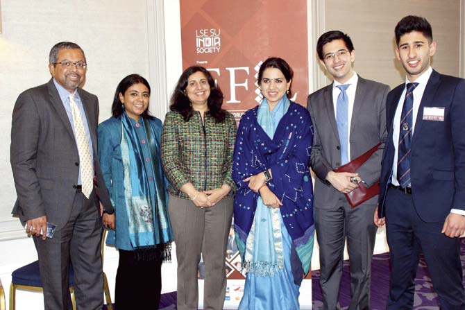 Shaina NC participates in the Second Economic Forum for India at the LSE 