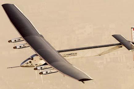 Solar plane flying around the world lands in India