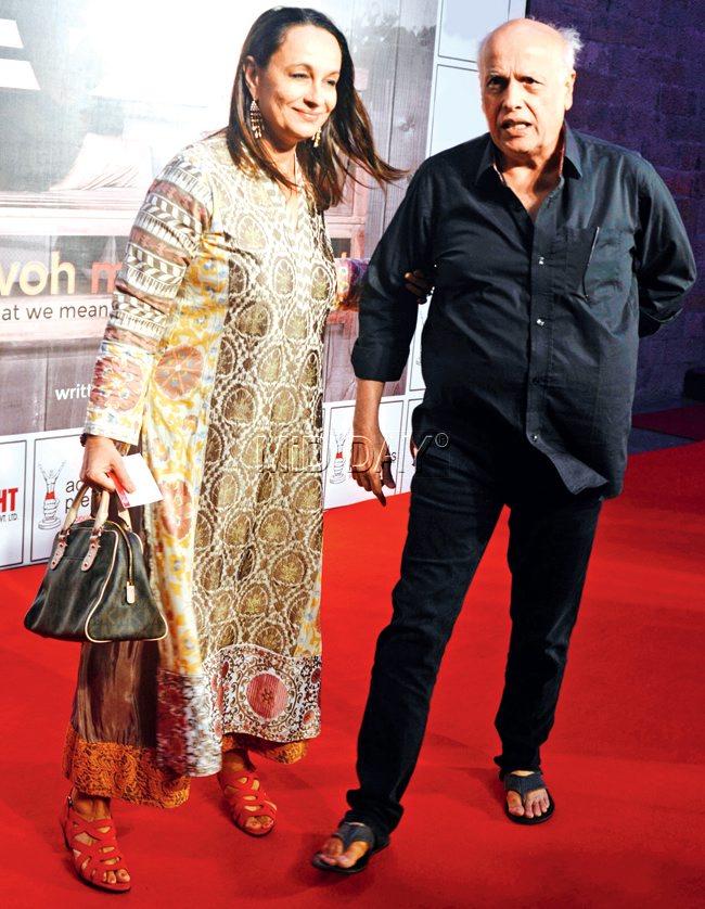 Soni Razdan and Mahesh Bhatt 