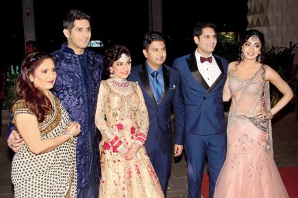 Who was the sartorial favourite at Tulsi Kumar's wedding reception?