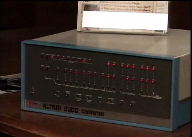 The MITS Altair 8800. Pic/YouTube