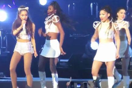 Ariana Grande's live performance on 'The Honeymoon Tour'