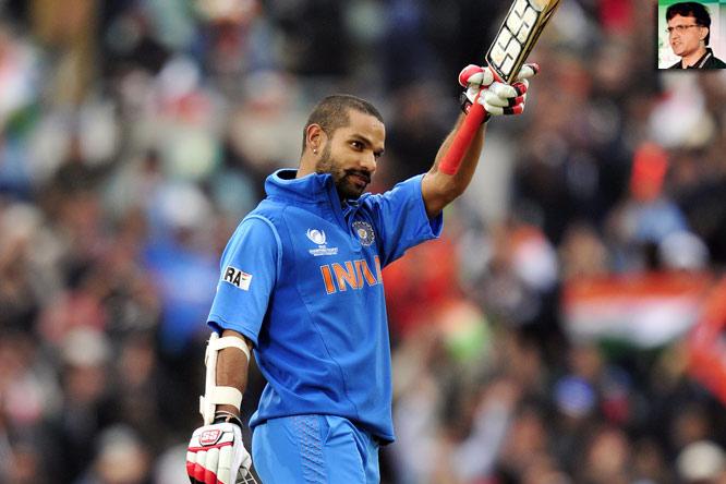 ICC World Cup: Shikhar Dhawan's success is about playing freely, says Ganguly
