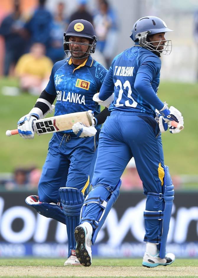 Kumar Sangakkara and Tillakaratne Dilshan