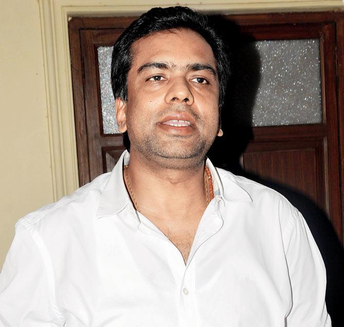 Sonu had quit Sa Re Ga Ma Pa over differences with its maker, Gajendra Singh (above) 