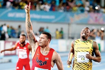 World Relays: Justin Gatlin relays win over Usain Bolt 