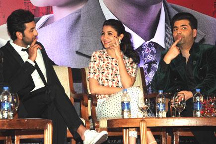 'Bombay Velvet' team in Goa, sets new precedent for film promotion