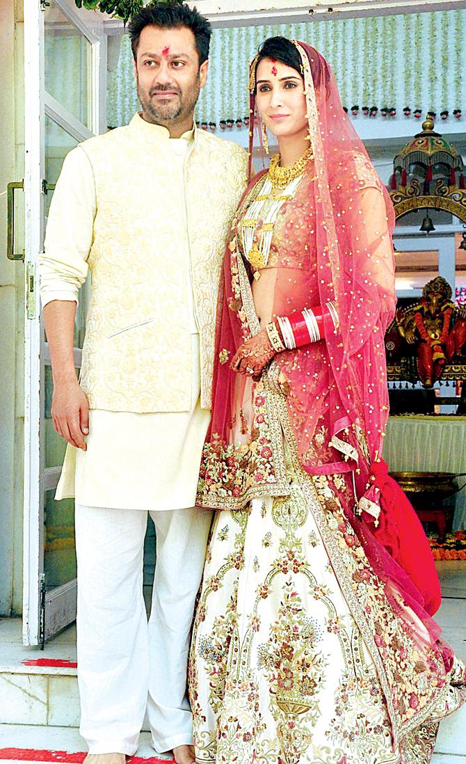 Abhishek Kapoor and Pragya Yadav