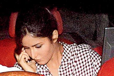 Who is Katrina Kaif speaking to?