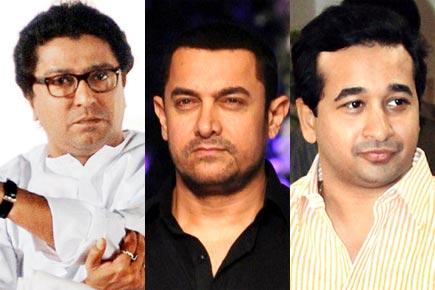 Mumbai: Raj Thackeray, Aamir Khan, Nitesh Rane visit Salman Khan
