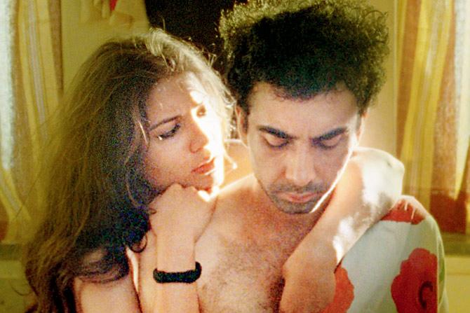 Aditi Vasudev and Naveen Kasturia in the film