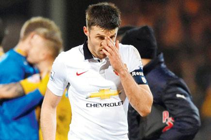 Manchester United's Michael Carrick out for the season