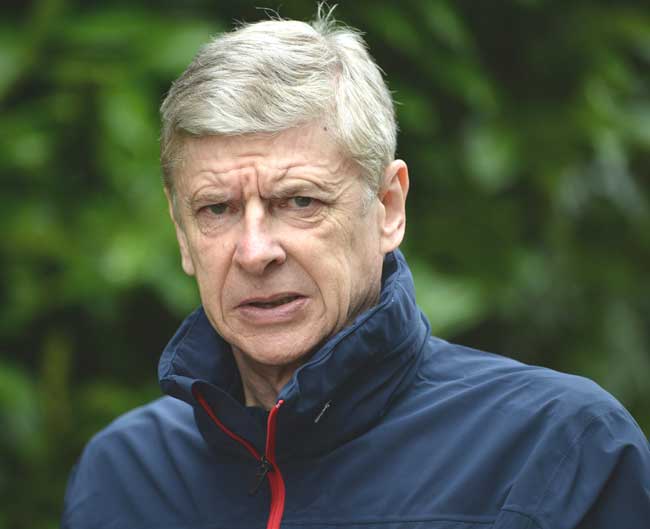 Arsenal manager Arsene Wenger