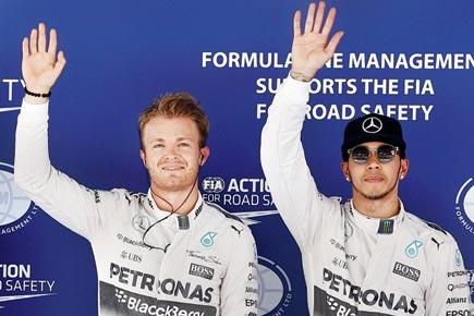 Rosberg finally beats Mercedes teammate Hamilton in qualifying