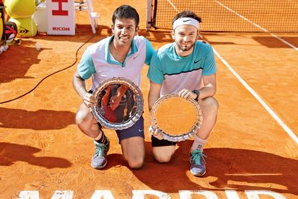 Rohan Bopanna-Florin Mergea win men's doubles title in Madrid Open