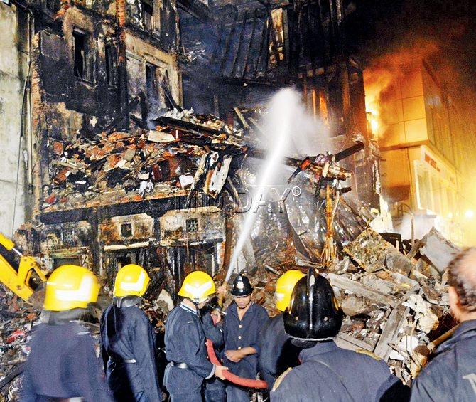 Two firemen had lost their lives in the blaze, which was reportedly triggered by a short-circuit.