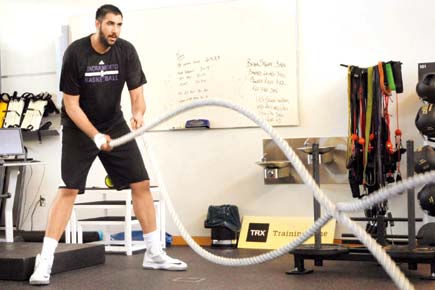 NBA player Sim Bhullar shares his fitness plans