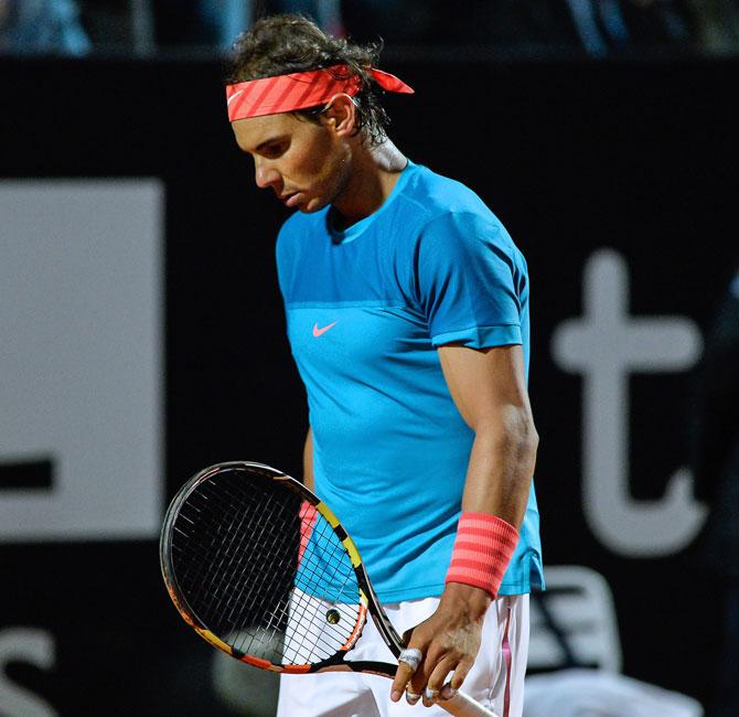 Rafael Nadal crashes out of Italian Open