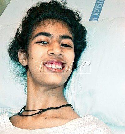 Saba Tarikh Ahmed recieved R1.5 lakh from strangers for her treatment  pic/shailesh bhatia