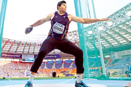 Diamond League: Vikas Gowda clinches bronze medal