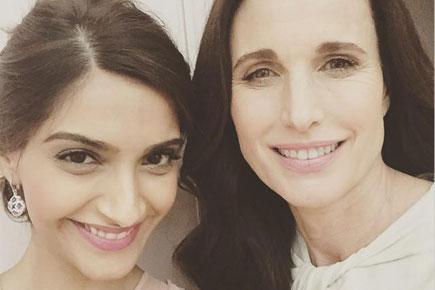 Sonam Kapoor's special gift to Andie MacDowell at Cannes