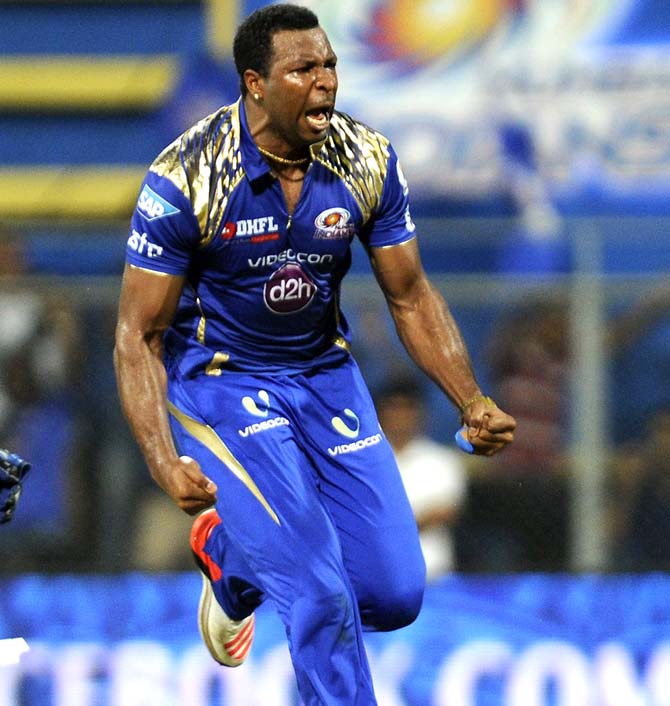 Kieron Pollard. Pic/AFP