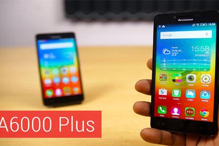 No Registrations Required! Lenovo A6000 Plus smartphone to go on open sale