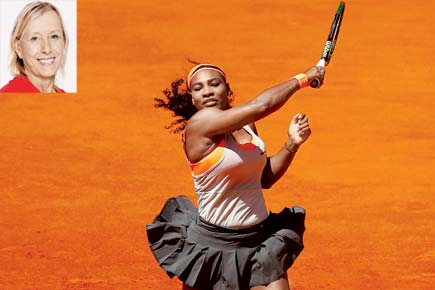 No one's caught up with Serena Williams: Martina Navratilova