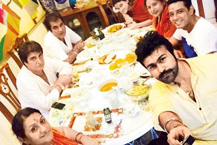 The Babbars pose for a family selfie!