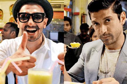 Ranveer Singh and Farhan Akhtar indulge in delicacies of Kolkata