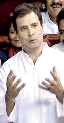Rahul Gandhi. PIC/PTI
